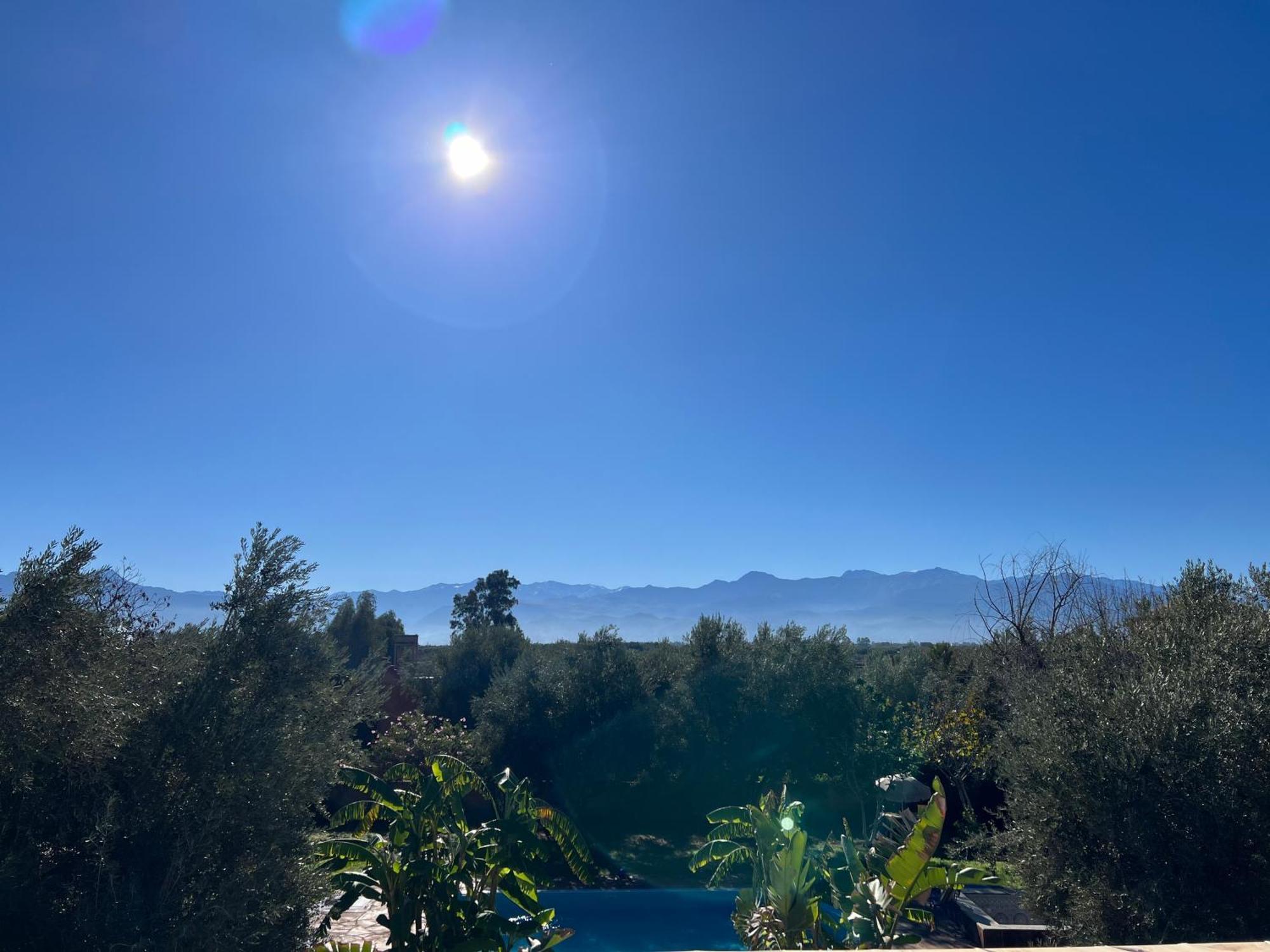 Bed and Breakfast Le Domaine De Carole Marrakech Douar Akkara Exterior foto