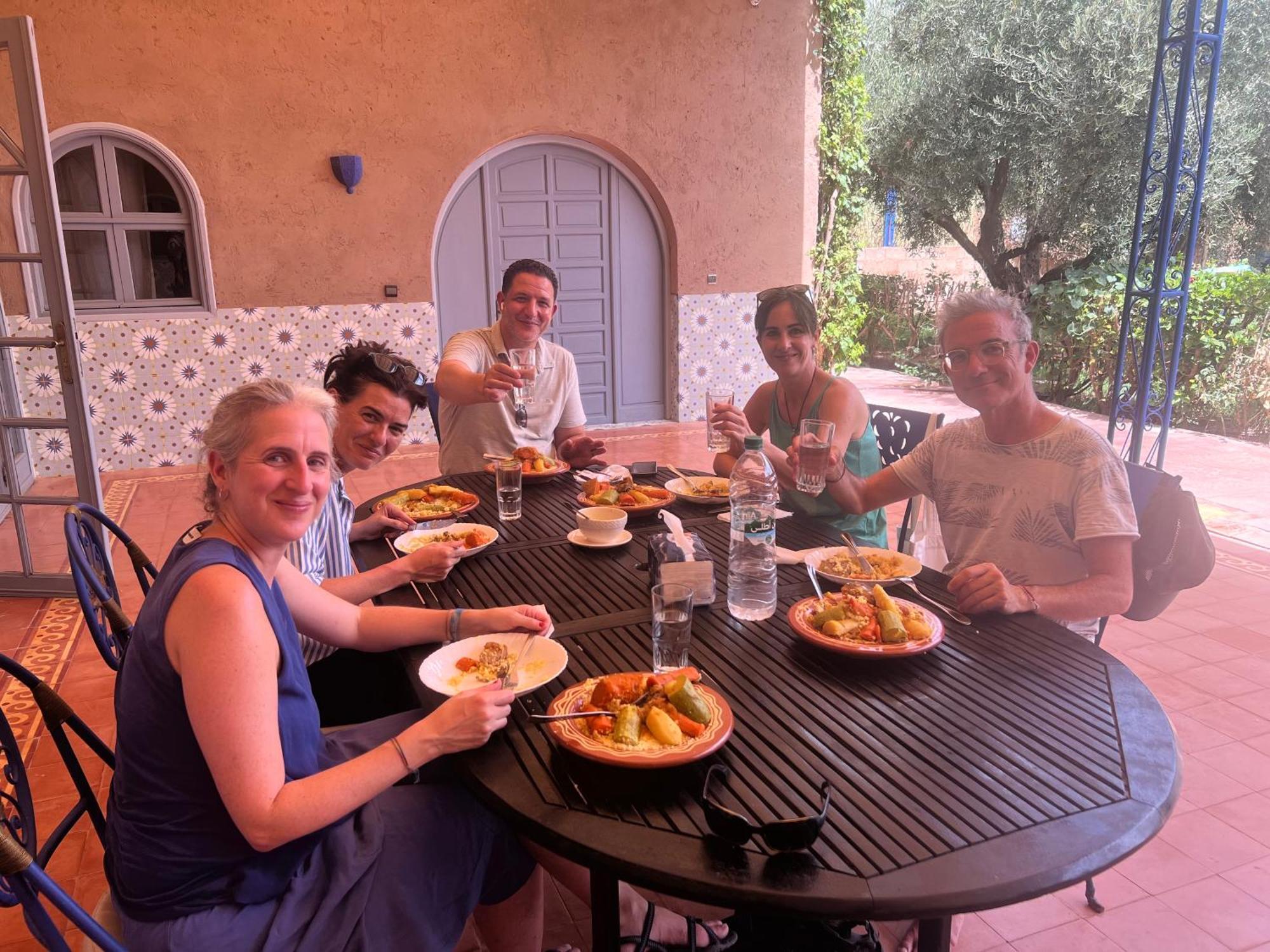 Bed and Breakfast Le Domaine De Carole Marrakech Douar Akkara Exterior foto