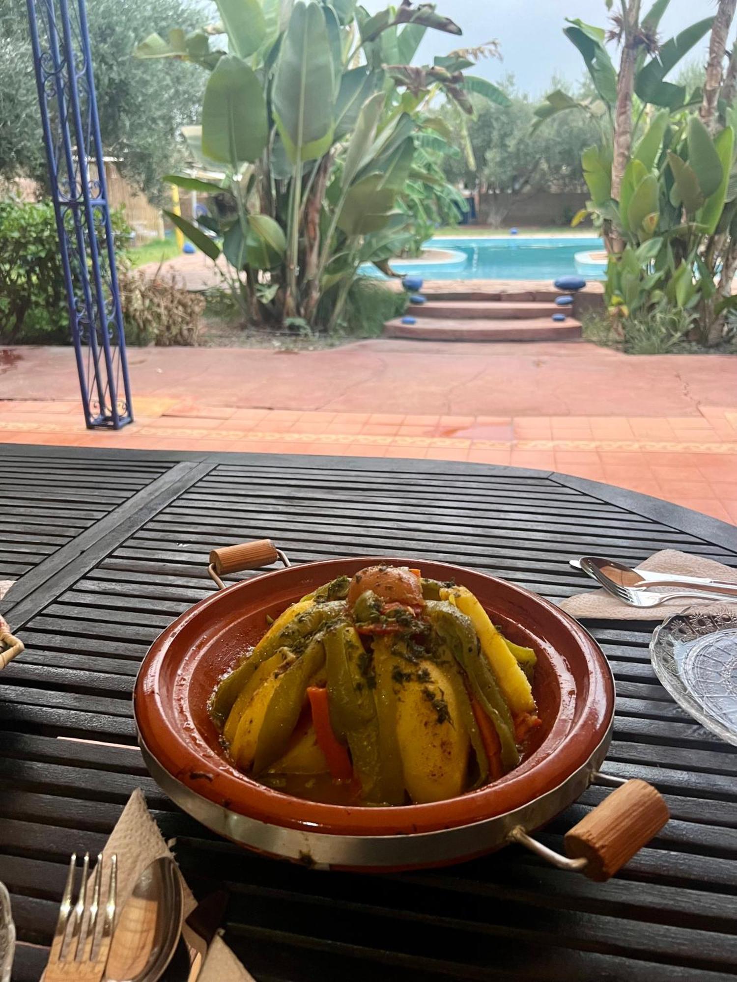 Bed and Breakfast Le Domaine De Carole Marrakech Douar Akkara Exterior foto